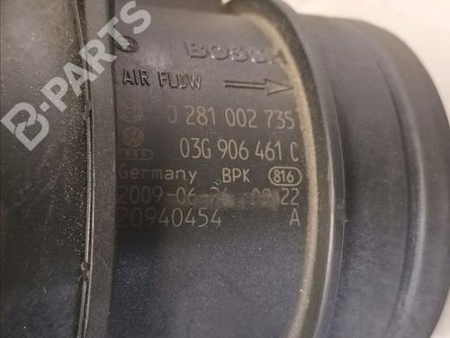 Mass air flow sensor VW GOLF VI (5K1) 2.0 TDI | BP9723387M95