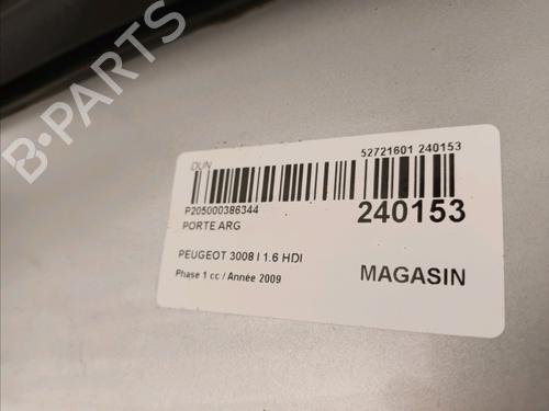 Left rear door PEUGEOT 3008 I MPV (0U_) 1.6 HDi | BP17473004C4 