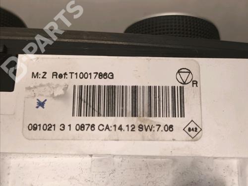 Commande Chauffage RENAULT MEGANE III Hatchback (BZ0/1_, B3_) 1.6 16V Hi-Flex (BZ03) | BP10367586I5 