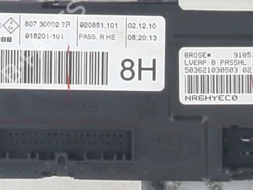 Lève-vitre avant droit RENAULT LATITUDE (L70_) 2.0 dCi 150 (L70H) | BP29990002C23 