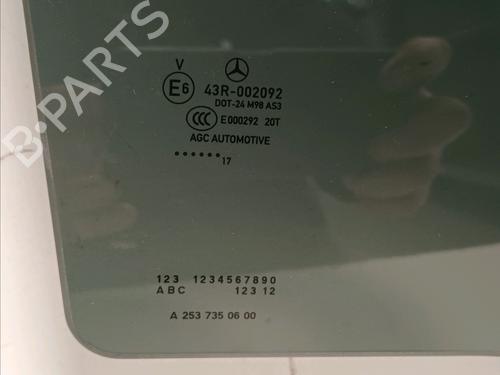Rear right door window MERCEDES-BENZ GLC (X253) AMG 43 4-matic (253.964) | BP14868798C21 