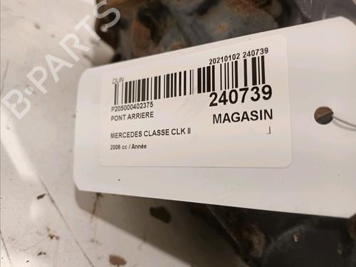 Rear differential MERCEDES-BENZ CLK (C209) CLK 220 CDI (209.308) | BP18896289M24 