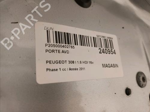Right front door PEUGEOT 308 I (4A_, 4C_) 1.6 HDi | BP18896345C3 