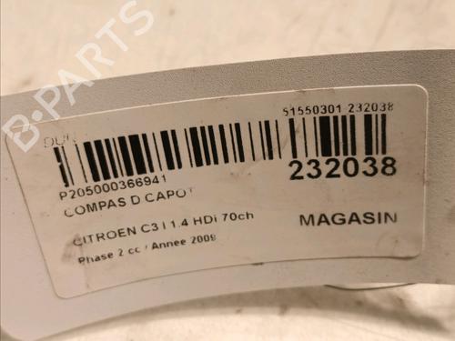 Hinge/Door check strap CITROËN C3 I (FC_, FN_) 1.4 HDi | BP16159073C146 