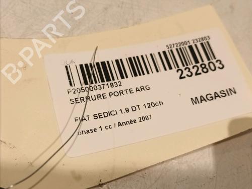 Rear left lock FIAT SEDICI (189_) 1.9 D Multijet | BP16430533C100 