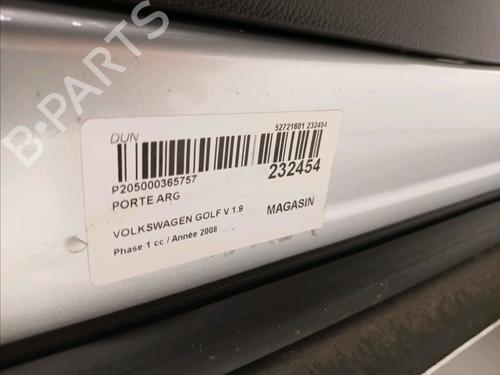 Left rear door VW GOLF V (1K1) 1.9 TDI | BP16106083C4 