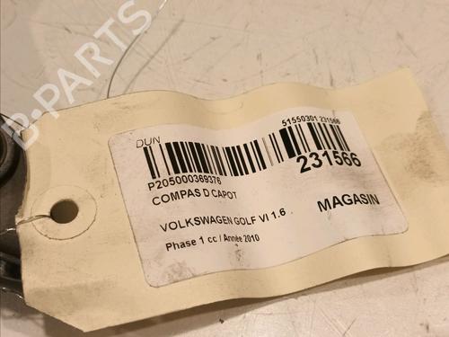 Hinge/Door check strap VW GOLF VI (5K1) 1.6 TDI | BP16313562C146 