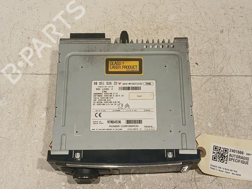 Radio PEUGEOT 208 I (CA_, CC_) 1.6 HDi / BlueHDi 75 | BP20608986E6 