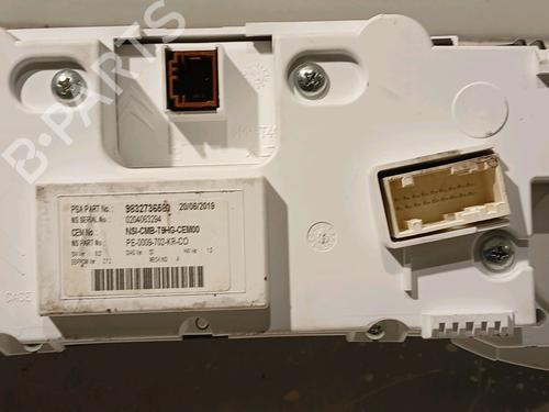 Instrument cluster PEUGEOT 308 II (LB_, LP_, LW_, LH_, L3_) 1.5 BlueHDi 130 | BP17315453C47 