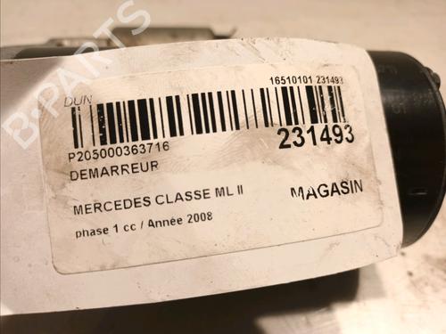 Starter MERCEDES-BENZ M-CLASS (W164) ML 320 CDI 4-matic (164.122) | BP16015349M8 
