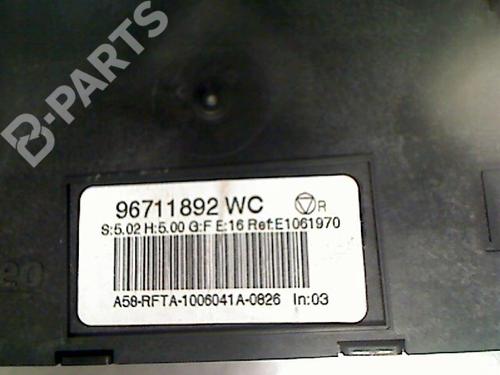 Climate control CITROËN C3 Picasso (SH_) 1.6 HDi | BP9321042I5 