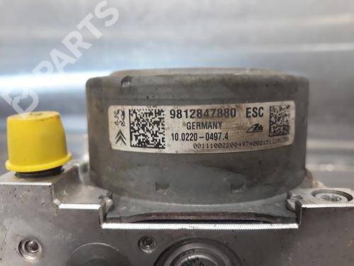 ABS pump PEUGEOT 2008 I (CU_) 1.6 BlueHDi 100 | BP9323587M43 