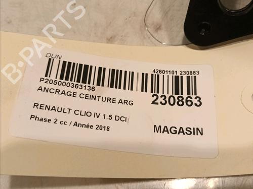 Seat buckle RENAULT CLIO IV (BH_) 1.5 dCi 90 | BP15902944I32 