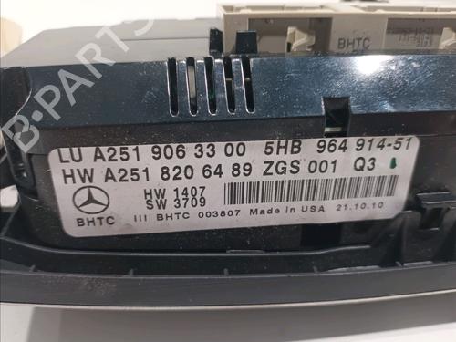 Climate control MERCEDES-BENZ R-CLASS (W251, V251) R 280 CDI 4-matic (251.020) | BP15740984I5 