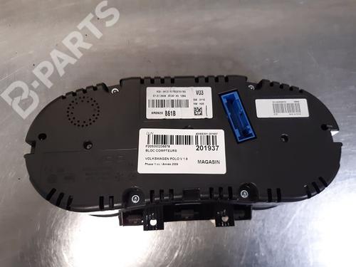 Instrument cluster VW POLO V (6R1, 6C1) 1.6 TDI | BP9333645C47 