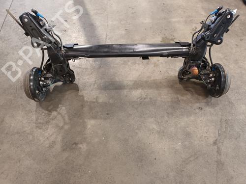 Used Rear axle PEUGEOT 208 I (CA_, CC_) 1.6 HDi / BlueHDi 75 (75 hp) 23126971