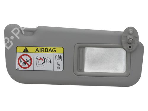 Used Right sun visor TOYOTA YARIS (_P21_, _PA1_, _PH1_) 1.5 Hybrid (MXPH10, MXPH11) (116 hp) 30338349