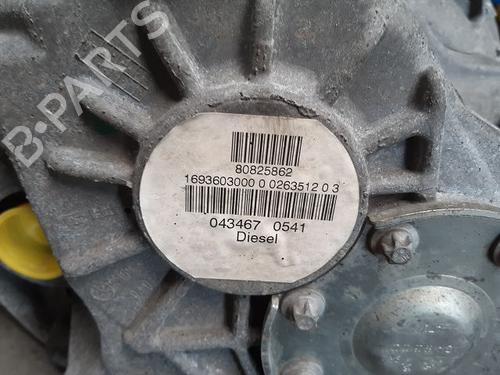 Gearbox MERCEDES-BENZ A-CLASS (W169) A 180 CDI (169.007, 169.307) | BP21781553M3 