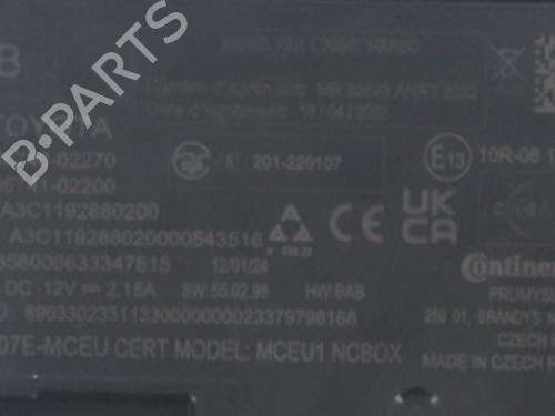 Electronic module TOYOTA YARIS (_P21_, _PA1_, _PH1_) 1.5 Hybrid (MXPH10, MXPH11) | BP30338358M83