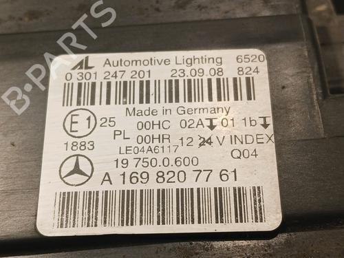 Left headlight MERCEDES-BENZ B-CLASS Sports Tourer (W245) B 200 CDI (245.208) | BP18058243C28 