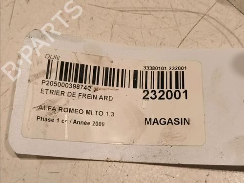 Right rear brake caliper ALFA ROMEO MITO (955_) 1.3 MultiJet (955AXH1B, 955AXT1A) | BP18476508M106 