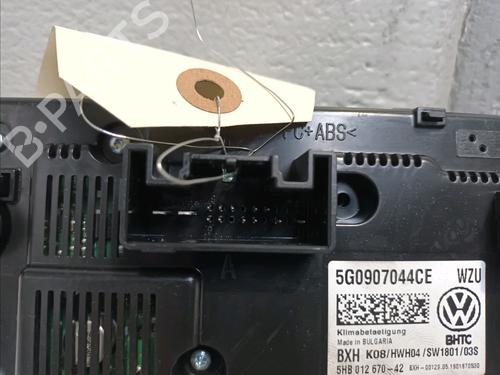 Climate control VW GOLF VII (5G1, BQ1, BE1, BE2) 1.6 TDI | BP12822407I5 