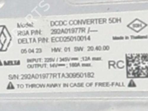 Inverter/Converter RENAULT CLIO V (B7_) 1.6 E-TECH 145 (B7MU) | BP32657885M119  - Image 9