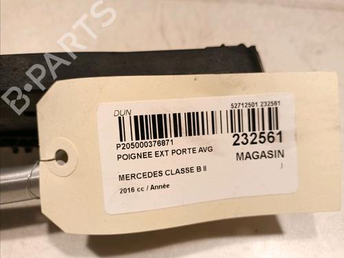 Front left exterior door handle MERCEDES-BENZ B-CLASS Sports Tourer (W246, W242) B 160 CDI / d (246.211) | BP16979362C128