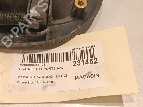 Front right exterior door handle RENAULT KANGOO (KC0/1_) 1.5 dCi | BP15076633C129 