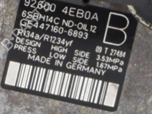 AC compressor RENAULT KOLEOS II (HC_) | BP38744093M34 - Image 6