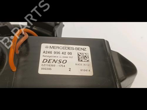 Heater blower motor MERCEDES-BENZ A-CLASS (W176) A 180 (176.042) | BP12943975M62 