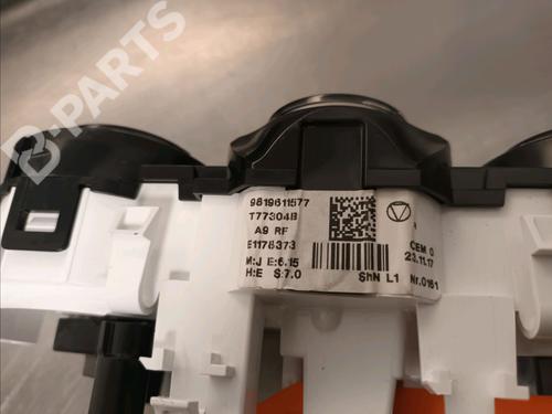 Climate control PEUGEOT 208 I (CA_, CC_) 1.2 VTi 68 / PureTech 68 | BP11762920I5 