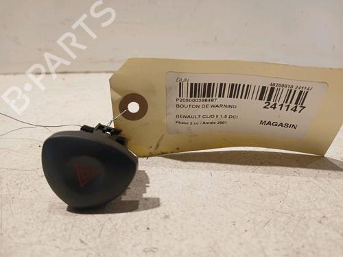 Warnblinkschalter RENAULT CLIO II (BB_, CB_) 1.5 dCi (B/CB07) | BP18601459I22 