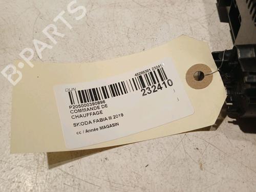 Climate control SKODA FABIA III (NJ3) 1.0 | BP17994139I5 
