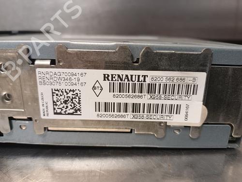 Radio RENAULT SCÉNIC II (JM0/1_) 1.5 dCi (JM1E, JM16) | BP21587355E6 