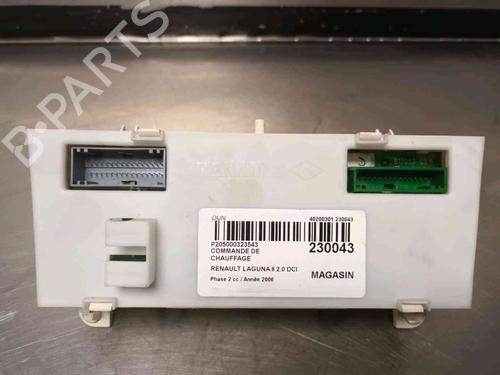 AC-Styringsenhed/Manøvreenhed RENAULT LAGUNA II (BG0/1_) 2.0 dCi (BG1T) | BP20603825I5 