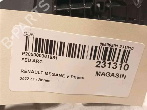 Left taillight RENAULT MEGANE E-TECH SUV EV60 (BNJ1) | BP20604734C34 