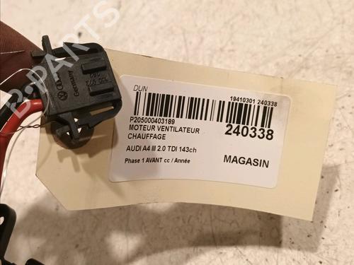 Heater blower motor AUDI A4 B8 Avant (8K5) 2.0 TDI | BP18953454M62 