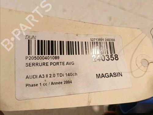 Front left lock AUDI A3 (8P1) 2.0 TDI 16V | BP20606125C98 