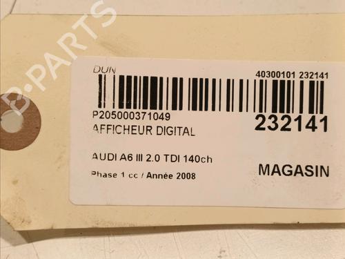 Display monitor AUDI A6 C6 (4F2) 2.0 TDI | BP16313542C48 