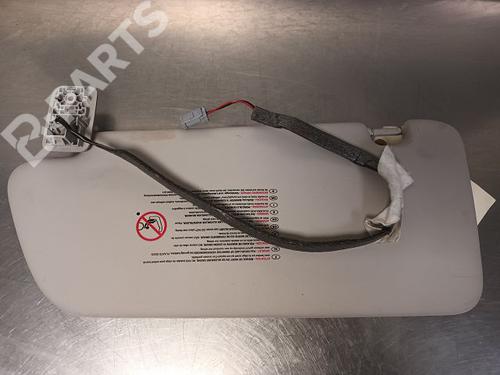 Right sun visor PEUGEOT 3008 I MPV (0U_) 1.6 HDi | BP9317376I2 