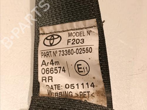 Rear right belt tensioner TOYOTA AURIS (_E18_) 1.8 Hybrid (ZWE186_, ZWE186R) | BP16242417C90 