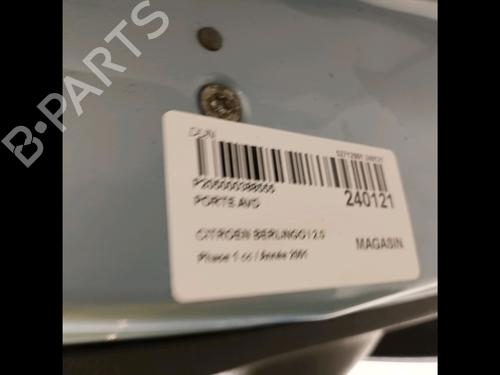 Right front door CITROËN BERLINGO / BERLINGO FIRST MPV (MF_, GJK_, GFK_) 2.0 HDI 90 (MFRHY) | BP17656769C3 