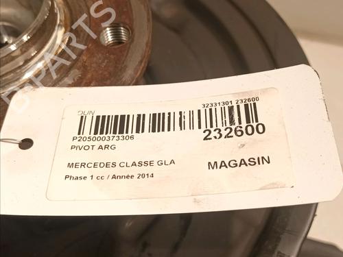 Left rear steering knuckle MERCEDES-BENZ GLA-CLASS (X156) GLA 220 CDI 4-matic (156.905) | BP16555122M27 