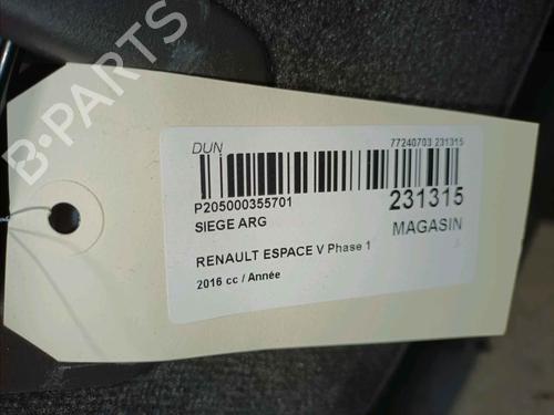 Rear seat RENAULT ESPACE V (JR_)  | BP25483219C17 