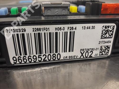 Fuse box CITROËN C3 Picasso (SH_) 1.6 HDI 90 | BP9319900E1 