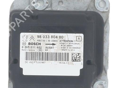 Used ECU airbags PEUGEOT 208 I (CA_, CC_) 1.4 HDi (68 hp) 30801143