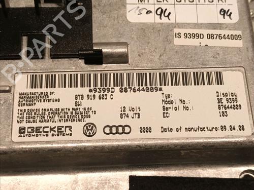 Display monitor AUDI A6 C6 (4F2) 2.0 TDI | BP16313542C48 