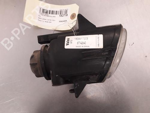 Højre Foran Tågelygte SEAT LEON (1M1) 1.9 TDI (110 hp) 20600286