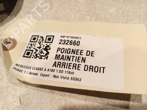 Interior roof handle MERCEDES-BENZ A-CLASS (W177) A 180 d (177.003) | BP21782530I35 